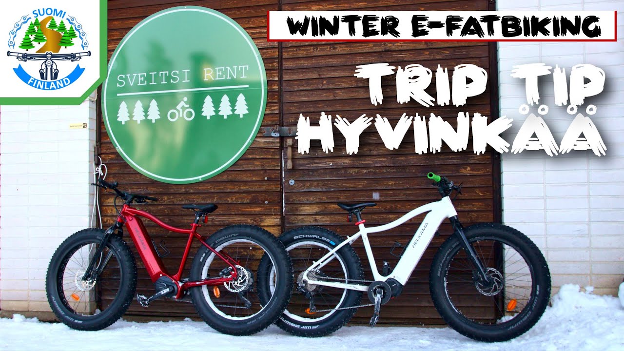 Winter MTB trail in Hyvinkää and e-fatbiking | MTB Trip Tip #22