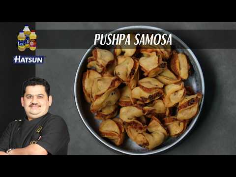 Pushpa Samosa | Evening snacks | Chef Venkatesh Bhat
