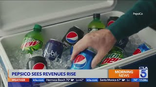 Pepsico sees revenues rise