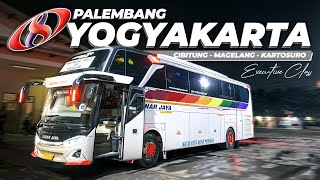 Mencoba Rute Terjauh & Terbarunya Bus Sinar Jaya! Palembang - Yogyakarta 1.000 KM