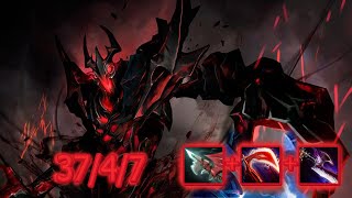 Shadow FIEND Может ли выйграть в соло!?!DOTA 2 - 90% килов команды у одного персонажа....