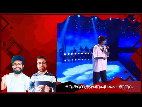 Salvador Rio - Nuvem | THE VOICE KIDS PORTUGAL 2026 | REACTION |
