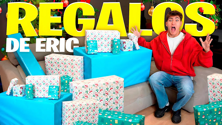 ERIC abre sus REGALOS NAVIDEÑOS  *Regalos INCREÍBLES*