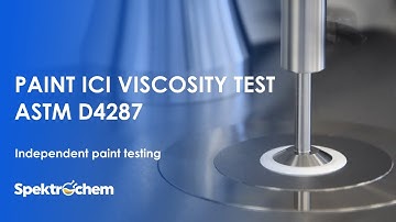 PAINT ICI VISCOSITY ASTM D4287