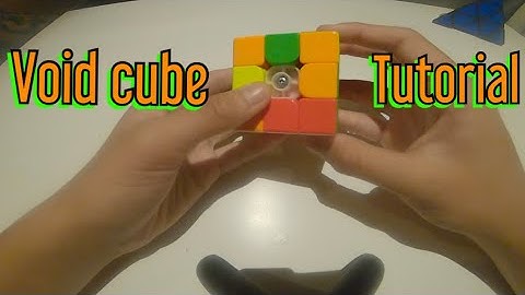 A Void cube (Rubik