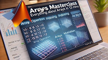 MATLAB Arrays Masterclass: Everything About Arrays in 13 mins.