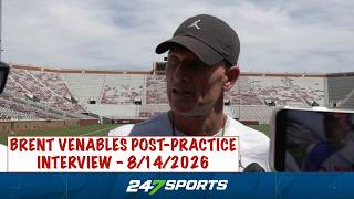 Oklahoma HC Brent Venables post-practice interview Fall Camp - 2026