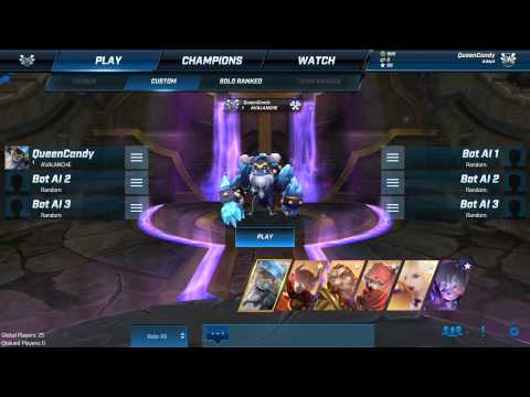 Call Of Champions Beta MOBA iOS/Android Preview Spacetime Studios