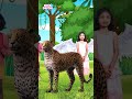 Learn Wild Animals - Nursery Kids #shorts #nurseryrhymes #wildanimals