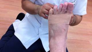 内反小趾のKINESIOTAPING　2011年8月6日