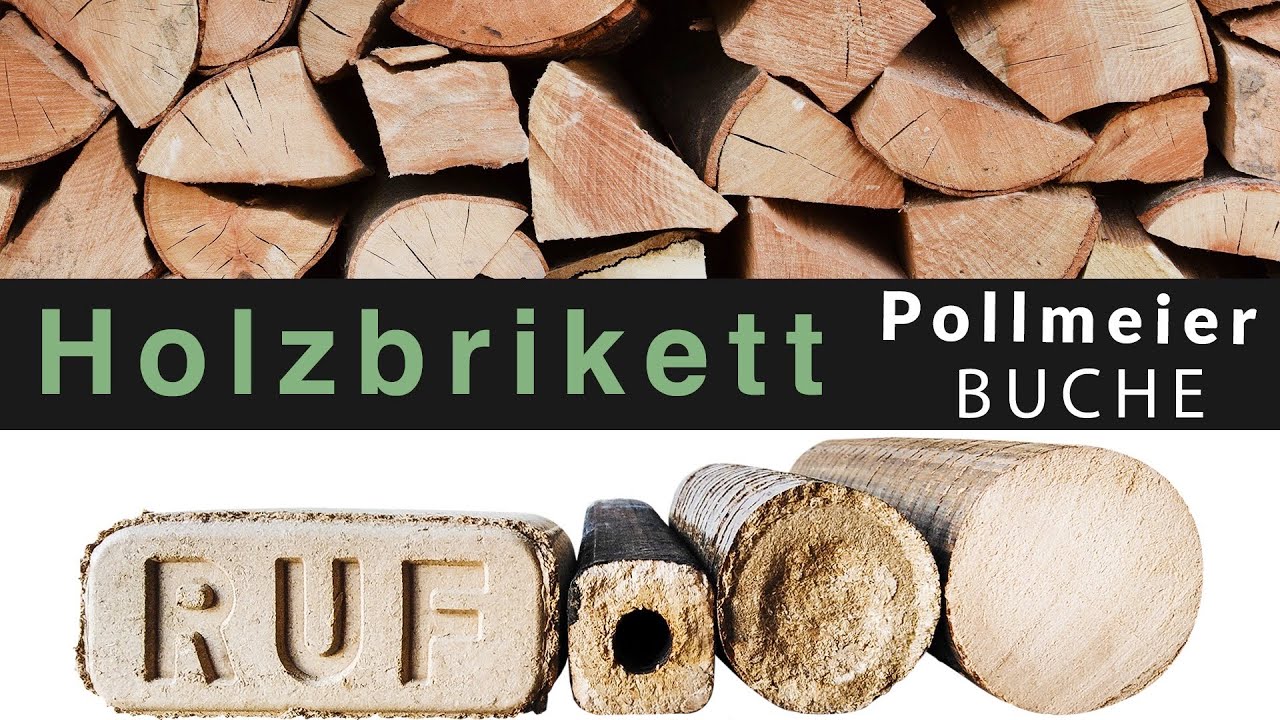 Beste Holzbriketts Premium Plus von Pollmeier