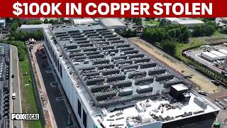Suspects steal $100K in copper from data center site