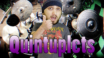 Quintuplets - Subdividing The Beat - Advanced Drum Lessons Simplified