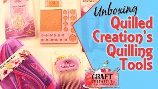 Unboxing Quilled Creation's Quilling Tools