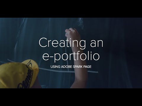 მანანა ჯაყელი - ელექტრონული პორტფოლიოს შექმნის კიდევ ერთი საინტერესო ვებინსტრუმენტი - Adobe Spark