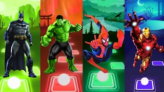 Spiderman Cartoon 🆚 Big Hulk 🆚 Ironman 🆚 Batman 🎵 Who Will Win..⁉️