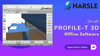 How to use Profile-T 3D offline software on HARSLE Genius press brake with DELEM DA-69T