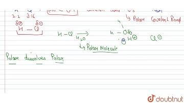 Why is `HCl` predominantly covalent in the gaseous state but ionic in the aqueous solution?