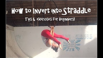 How to Straddle Invert on Aerial Hoop / Lyra: Tips and exercises for Beginners