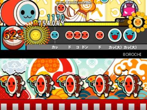 太鼓さん次郎　8OROCHI 【本家譜面】 (プレイ動画)