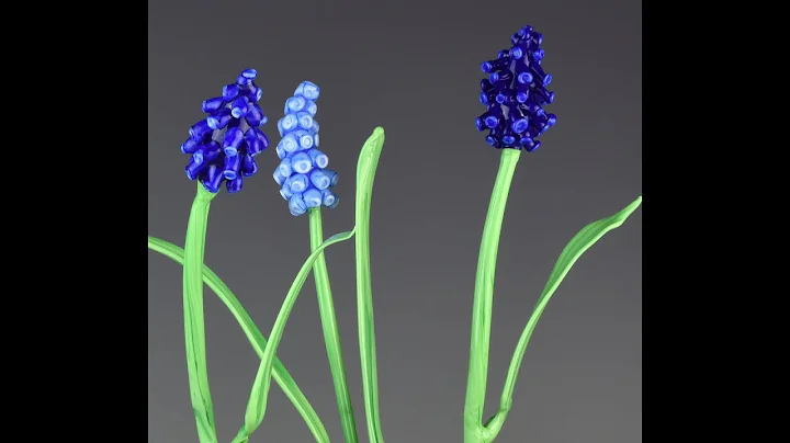 Tutorial- Grape Hyacinth- Soft Glass Sculpture