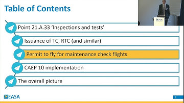Other changes - New Part-21 amendment, what is changing for me? 2019