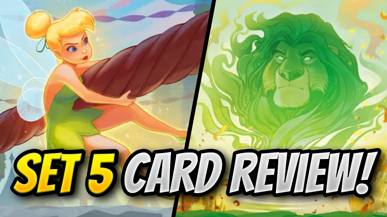 lorcana set 5 cards Disney Trading Card Game where your favorite Disney stories come to life in an epic battle of wits 30 NEW CARDS coming soon