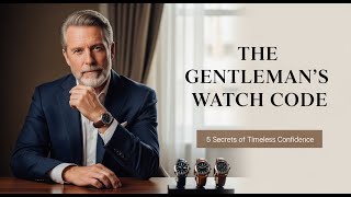 The Gentleman’s Watch Code: 5 Secrets That Define Timeless Confidence for Men Over 50