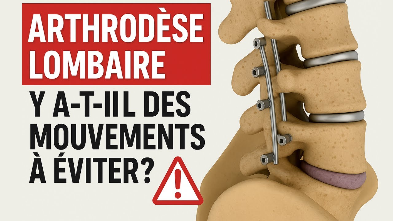 Arthrodèse Lombaire : Y a-t-il des mouvements à éviter ?