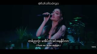 Ariana Grande  3435 Myanmar Subtitle   S 
