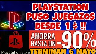 PLAYSTATION PUSO JUEGAZOS DESDE 1 $ EN PS STORE !! HASTA 90 % DE DESCUENTO RESUMEN LO MEJOR PS5 PS4