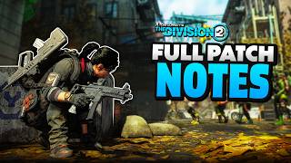 NEW UPDATE: AUGMENT BUFFS, AGITATOR SCOPE FIX, & More | Division 2 Y8S1.3