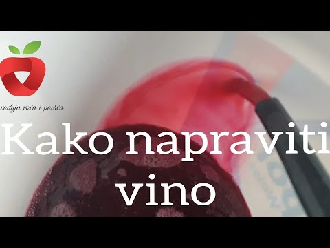 Video: Kako Se Pravi Miješano Vino