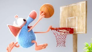 the basketball rattic mini and funny cartoon videos for kids
