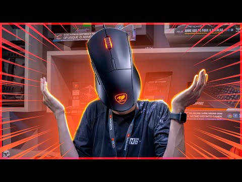 COUGAR MINOS XT! O Mouse Gamer com RGB de VERDADE! (Review - PT-BR)