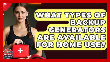 What Types of Backup Generators Are Available for Home Use? | Your Emergency Planner