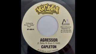 Capleton - Agressor - Kickin Productions 7inch 2000 Little Bit Of Everything Riddim