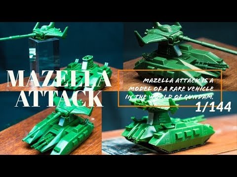 ガンプラ旧キット マゼラアタックを作ろう！gunpla - YouTube