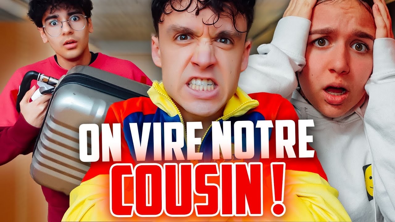 JE VIRE LE CONSIN RELOU DE CHEZ NOUS ! IL EST JALOUX ! - PINK LILY