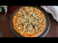 Whole Wheat Homemade Veg Pizza without Yeast/Aata Pizza at home/How to make Whole Wheat Pizza Base