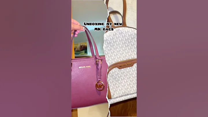 Unboxing my new Michael Kors bags😍#luxurylifestyle #luxurybags #delhiblogger #mkbags #unboxingvideo