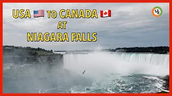 USA to Canada at Niagara Falls - Border Crossing