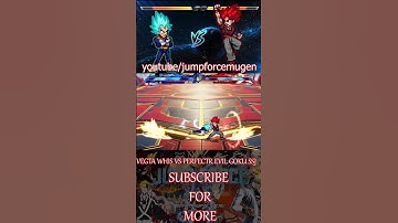 VEGTA WHIS VS PERFECTR EVIL GOKU SSJ