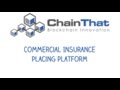 ChainThat's Insurance Platform Demo - (blockchain and smart contracts)