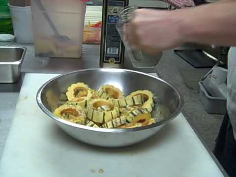 How to Prepare Roasted Delicata Squash Rings