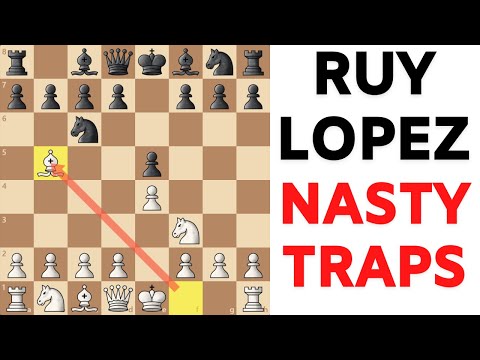 Ruy Lopez Chess Opening Explained in 10 Minutes [TRAPS Included]
