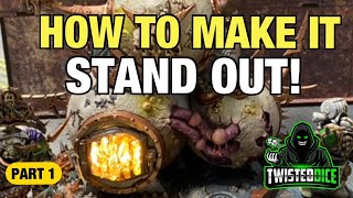 How to put lights into Death Guard Miasmic Malignfier and make it look awesome on the Table Top too!