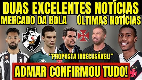 CONFIRMED! TWO EXCELLENT NEWS AT VASCO! ADMAR HAS ARRIVED AND OPENED THE GAME! “AN OFFER YOU CAN’...