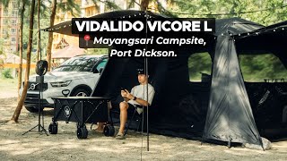 Camping next to an abandoned resort! | Vidalido Vicore L | PD Mayangsari Campsite 🏕️