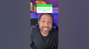 🤔Quando sai o Mundo 4 de Python 🤔 #cursosgratisonline #python #gustavoguanabara #cursoemvideo